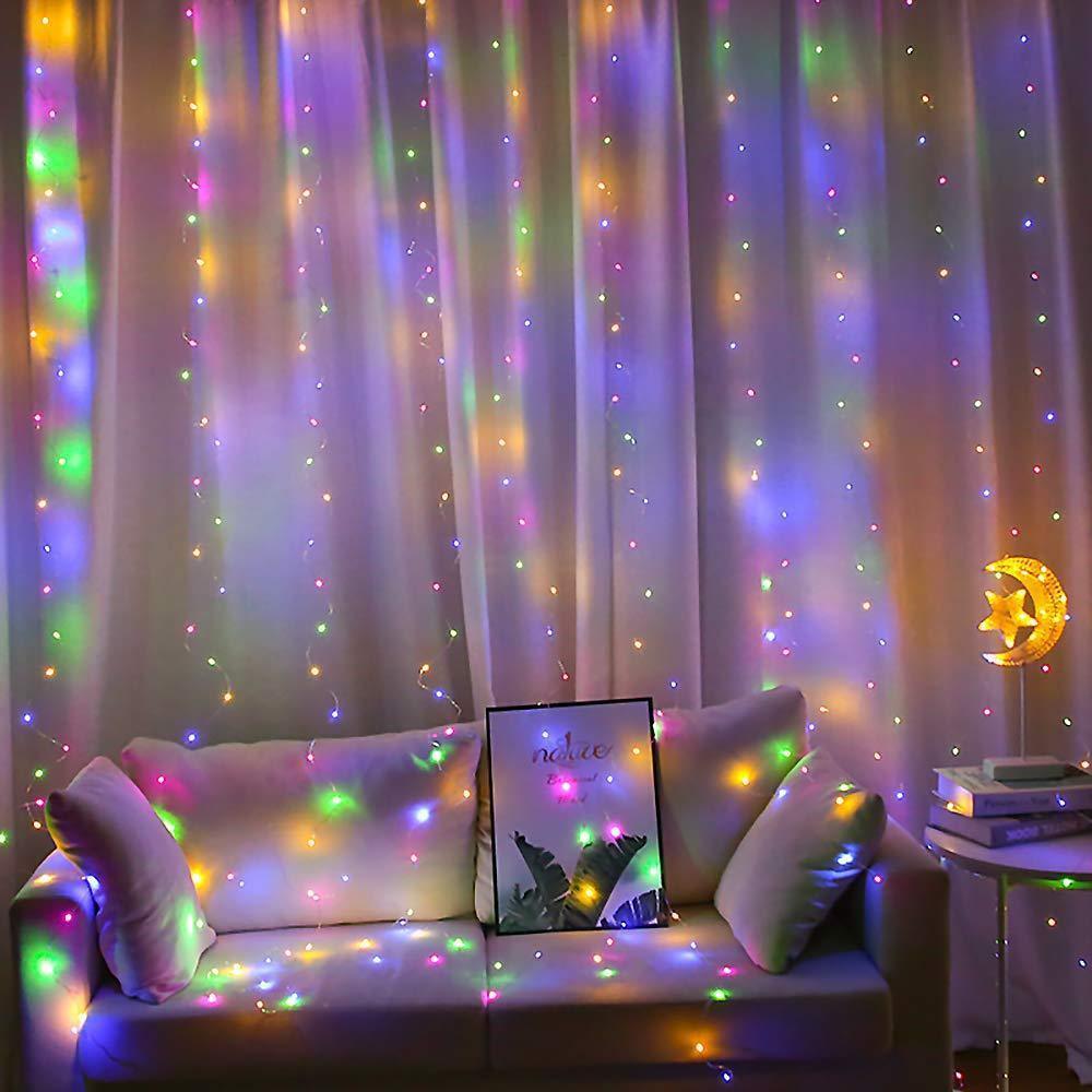LED Curtain String Light-LED Solar Fairy Lights