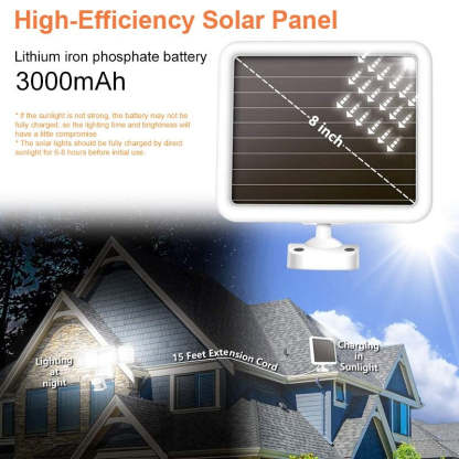 Led Solar Outdoor Motion Sensor-LED Solar Fairy Lights