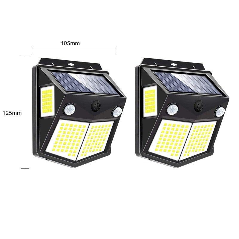 Night Light for Courtyard Garage-LED Solar Fairy Lights