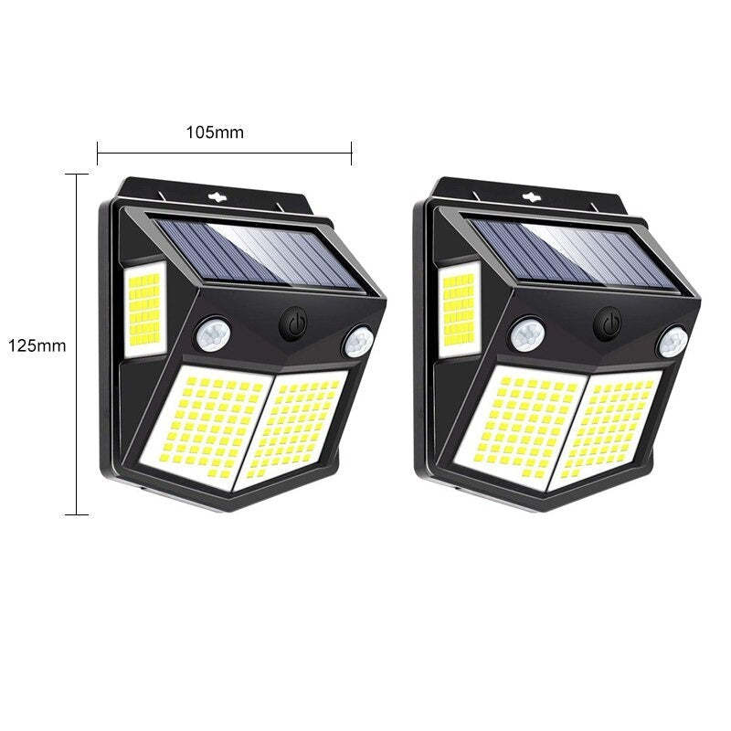 Night Light for Courtyard Garage-LED Solar Fairy Lights