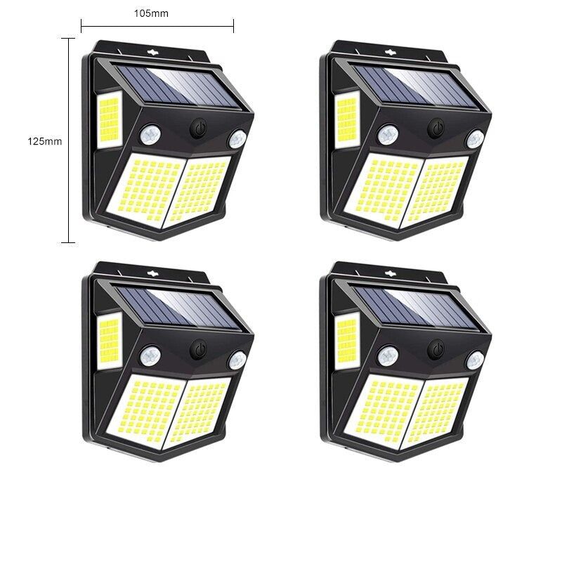 Night Light for Courtyard Garage-LED Solar Fairy Lights