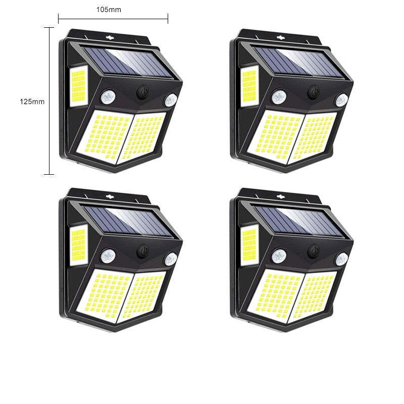Night Light for Courtyard Garage-LED Solar Fairy Lights