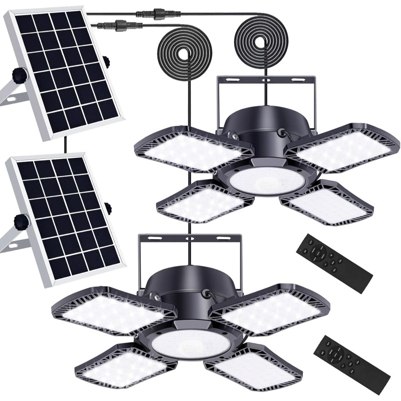 176 LED Motion Sensor Pendant Solar Shed Light With Remote Control-LED Solar Fairy Lights