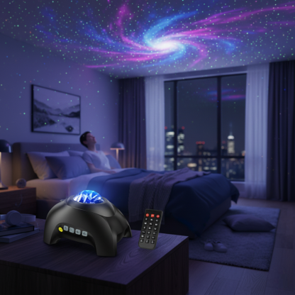Northern Galaxy Light Aurora Projector with Remote and Bluetooth