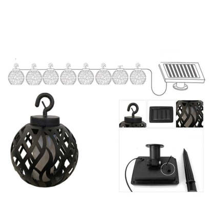 Solar Flame Ball Lamp LED-LED Solar Fairy Lights