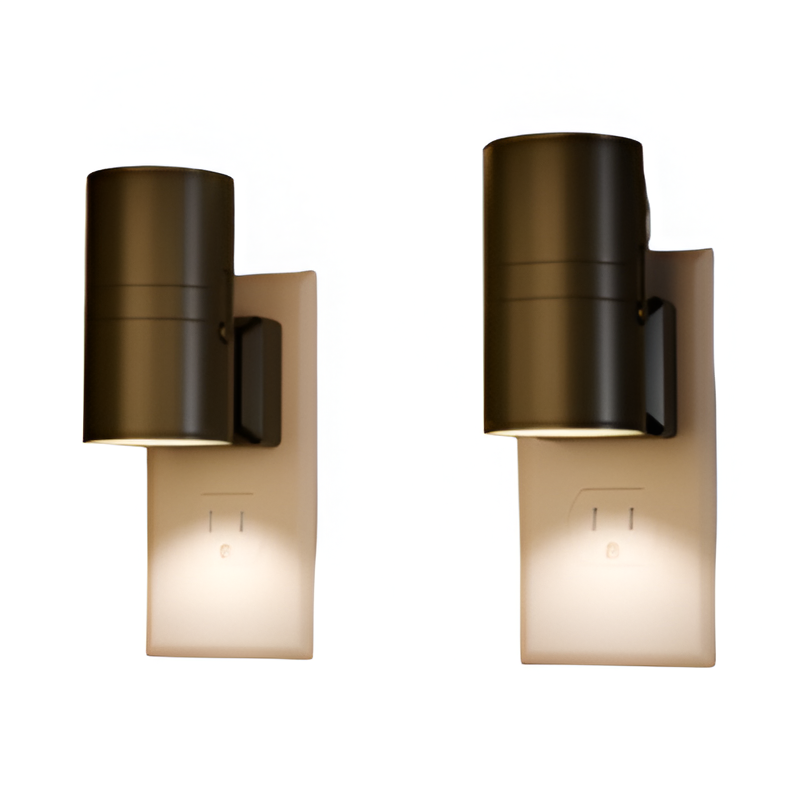 Adjustable Glow Wall Plug Night Light-LED Solar Fairy Lights