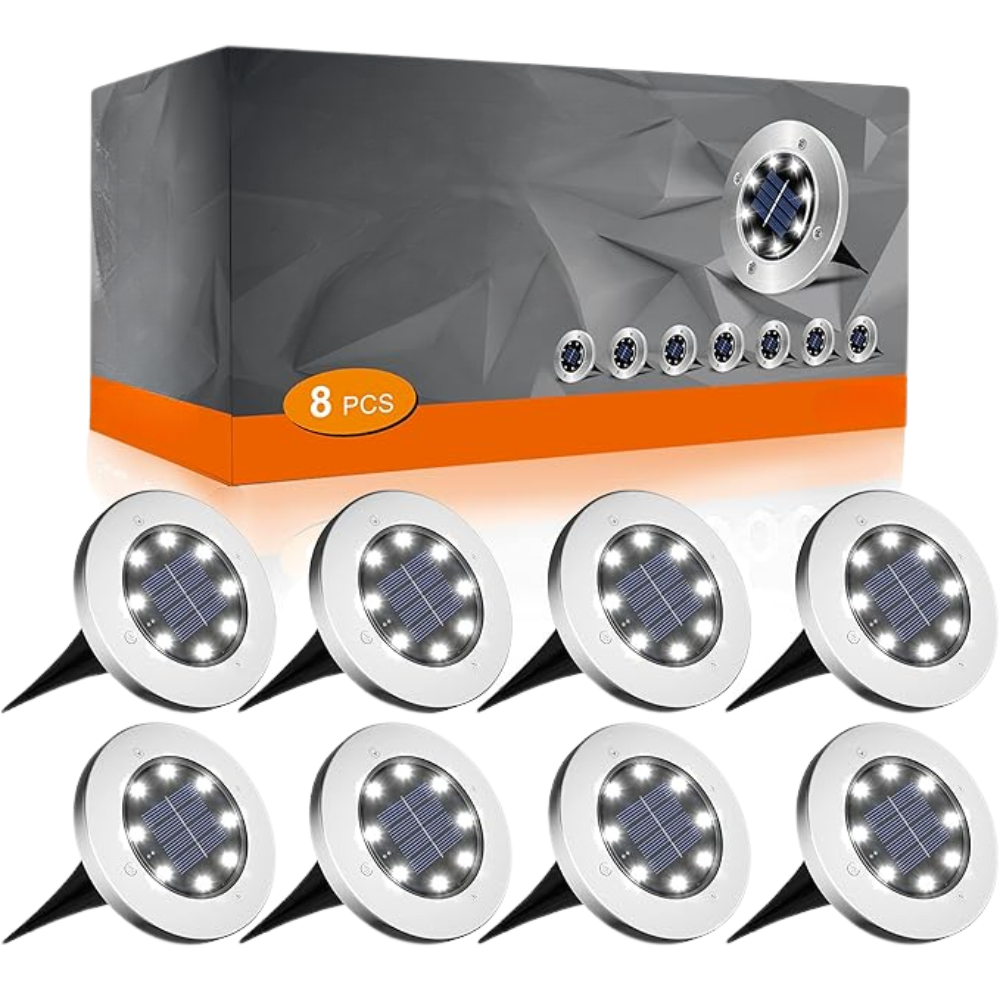 Solar Powered Ground Lights For Yard-LED Solar Fairy Lights