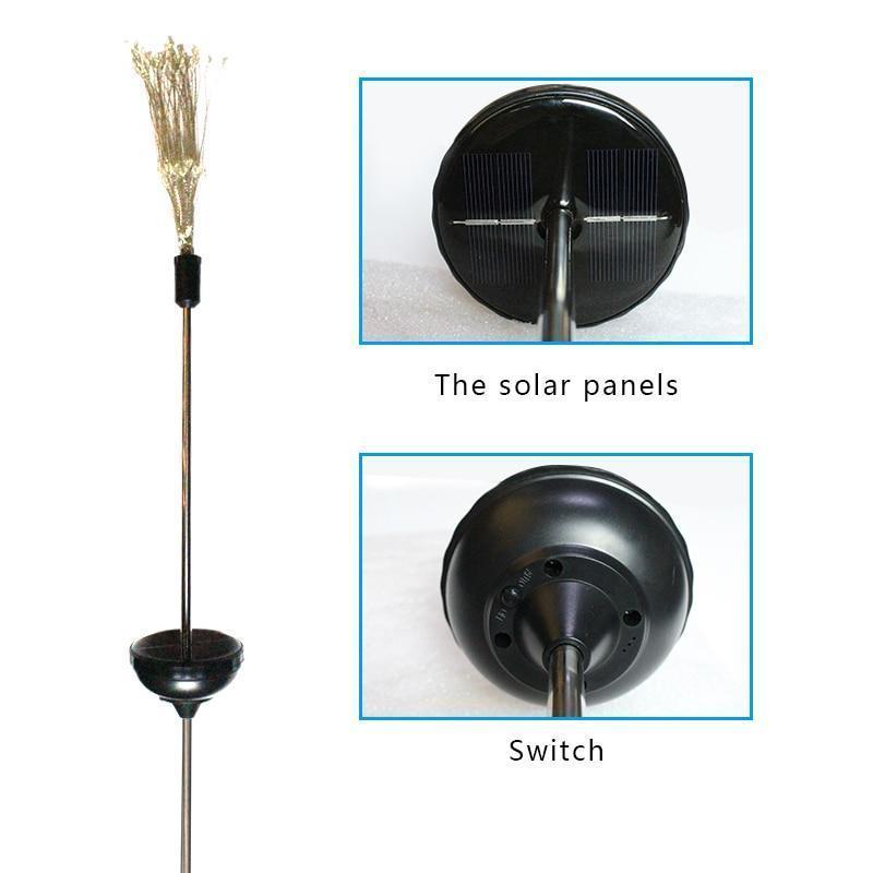 LED Solar Dandelion Lights-LED Solar Fairy Lights
