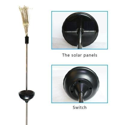 LED Solar Dandelion Lights-LED Solar Fairy Lights
