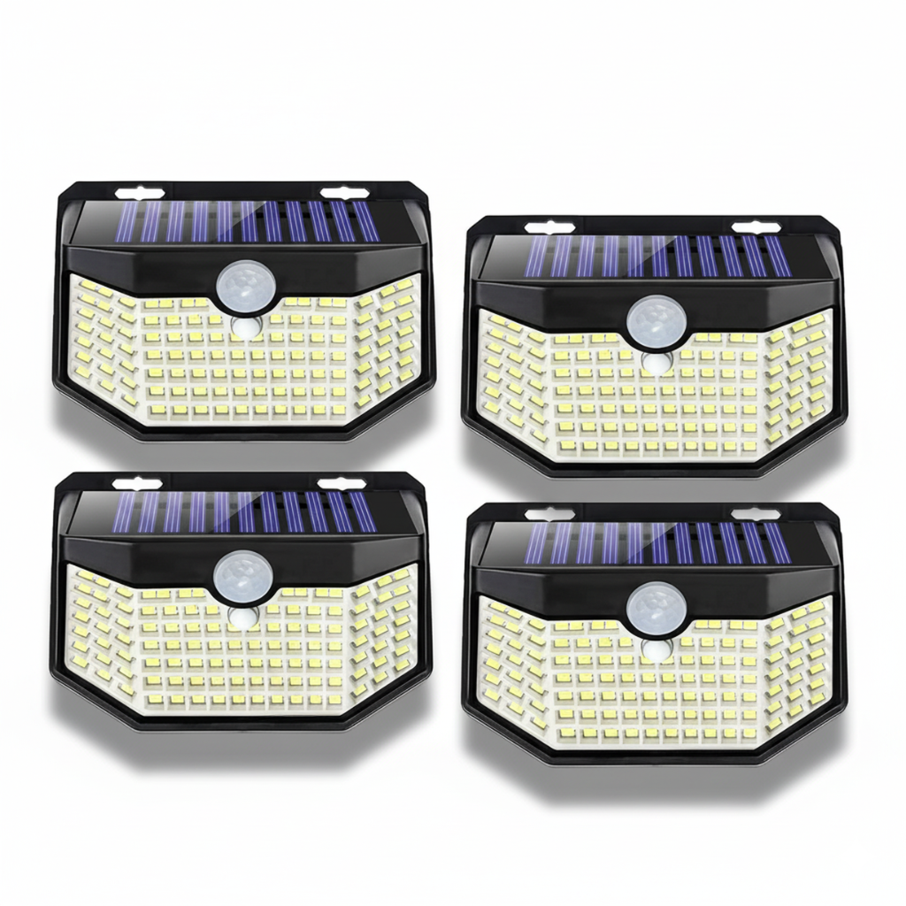120 LED Outdoor Solar Lights With Motion Sensor