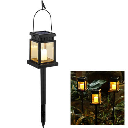 Outdoor Solar Flickering Candle Light-LED Solar Fairy Lights