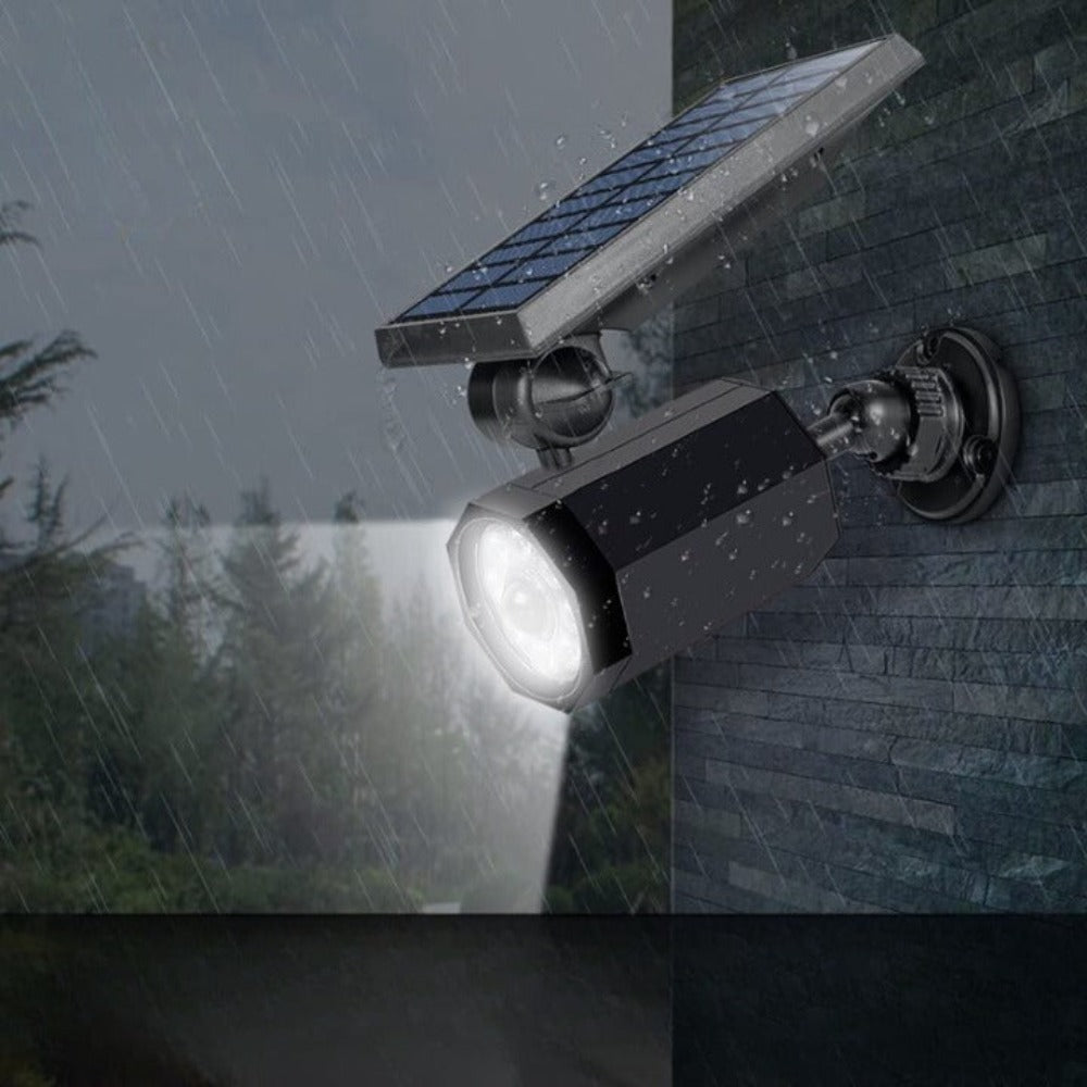 Analog Monitor Solar Rotatable Wall Lamp-LED Solar Fairy Lights