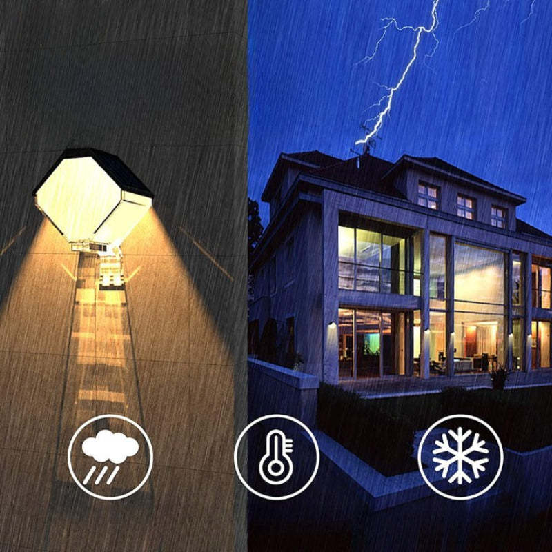 Outdoor LED Solar Wall Light For Garden-LED Solar Fairy Lights