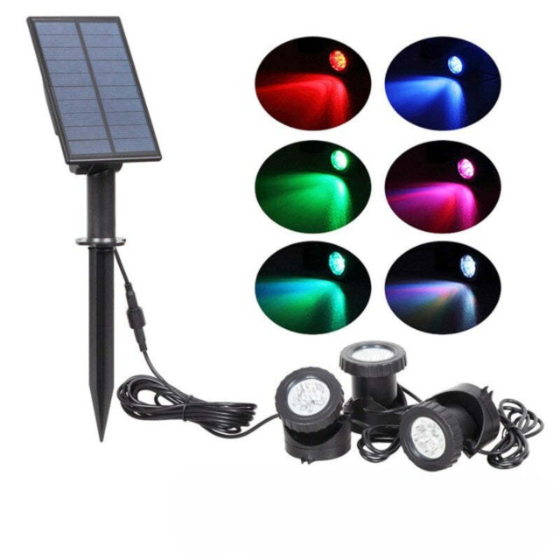 1-To-5 Outdoor Solar Underwater Lights-LED Solar Fairy Lights