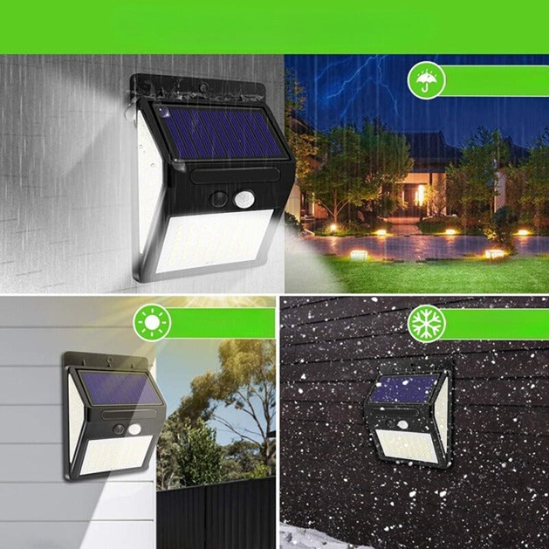144 Led Outdoor Motion Sensor Solar Lamp-LED Solar Fairy Lights