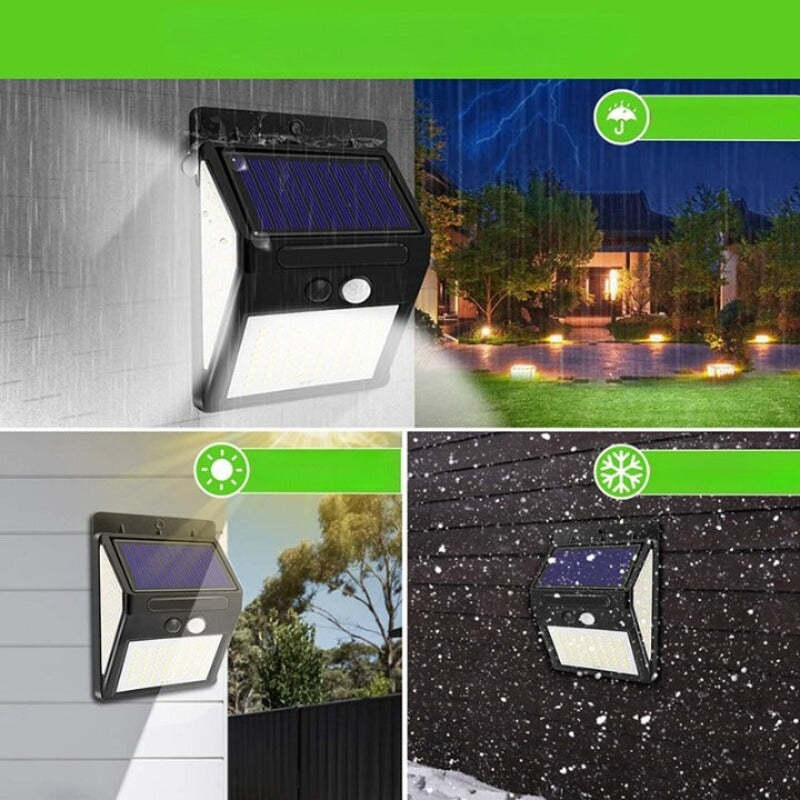 144 Led Outdoor Motion Sensor Solar Lamp-LED Solar Fairy Lights