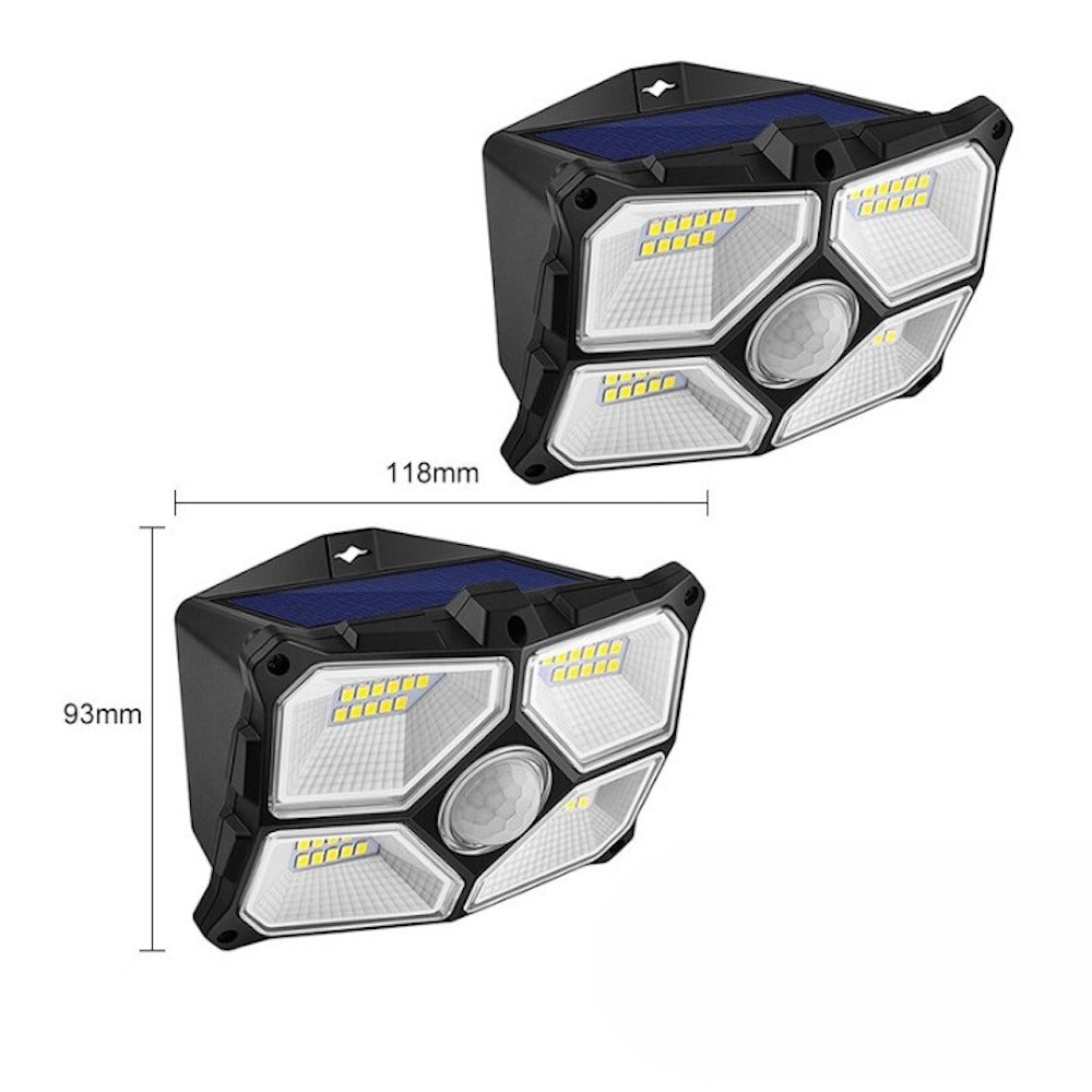 3 Modes PIR Motion Sensor Solar Lamp-LED Solar Fairy Lights