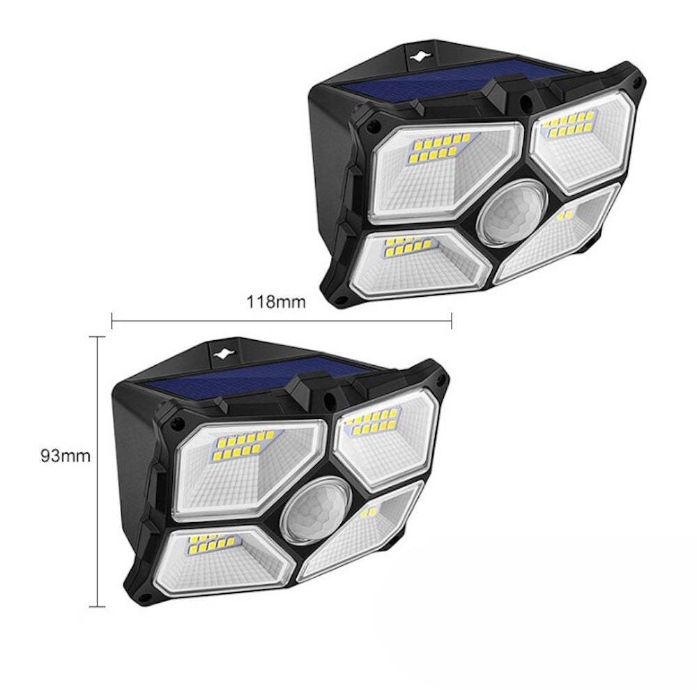 3 Modes PIR Motion Sensor Solar Lamp-LED Solar Fairy Lights