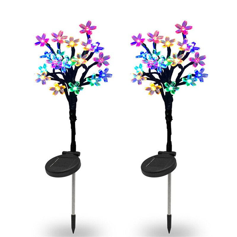 Outdoor Solar Cherry Blossom Light-LED Solar Fairy Lights