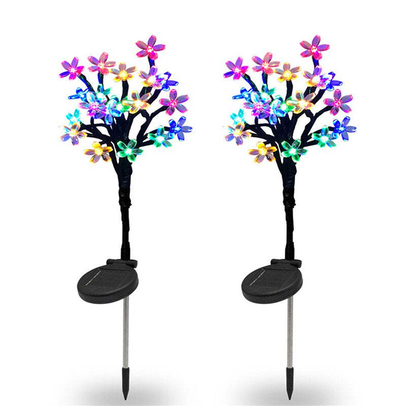 Outdoor Solar Cherry Blossom Light-LED Solar Fairy Lights
