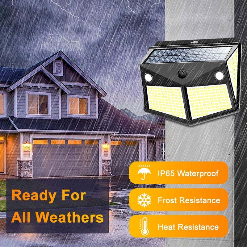 LED Solar Wall Lamp For Outdoor-LED Solar Fairy Lights