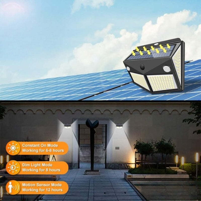 Night Light for Courtyard Garage-LED Solar Fairy Lights