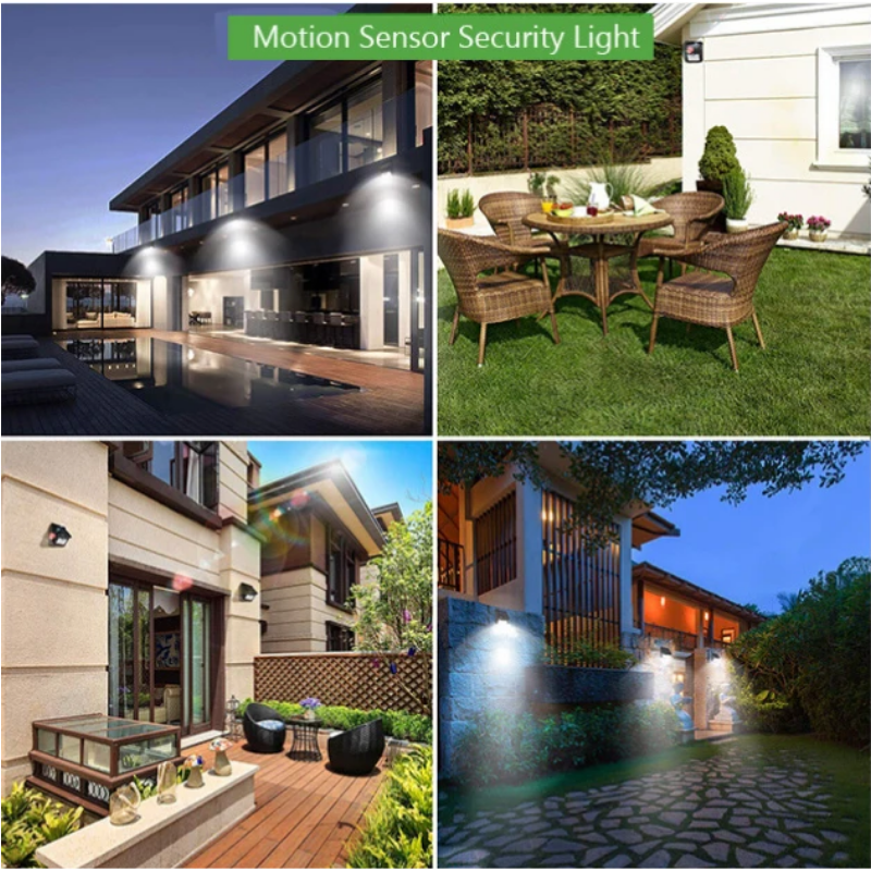LED Solar-Powered Motion Sensor Security Light-LED Solar Fairy Lights