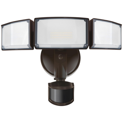 3 Head 72W Outdoor Motion Sensor Security Light