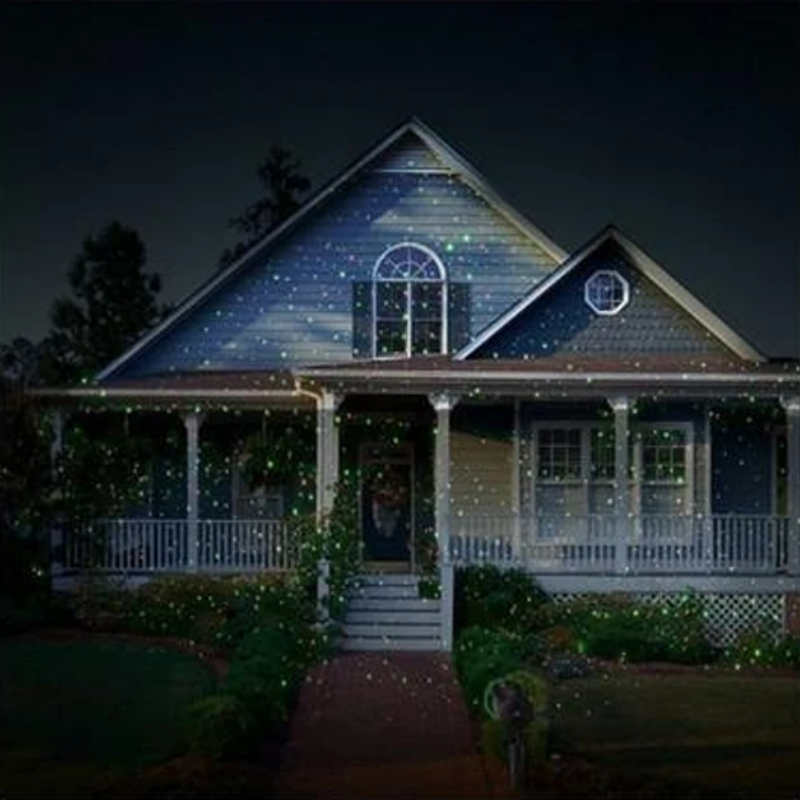 Outdoor Laser Fairy Light Projection - Festive Holiday Decoration-LED Solar Fairy Lights