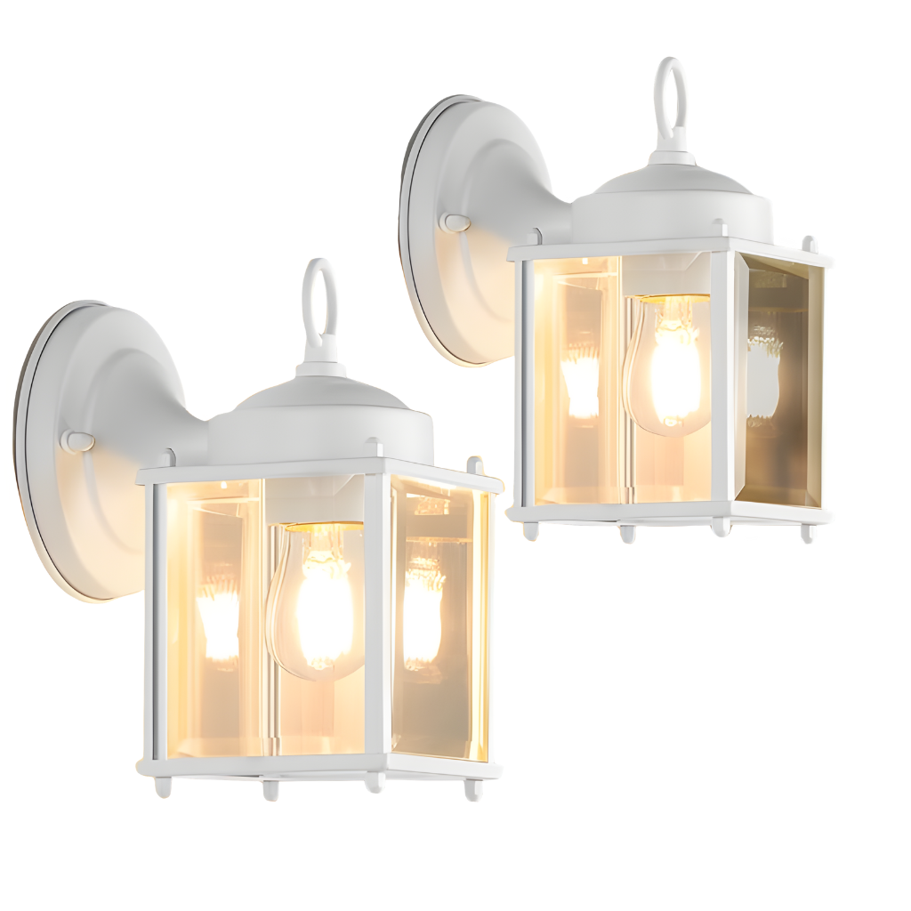 Pack Of 2 Exterior Waterproof Wall Sconce Light Fixtures