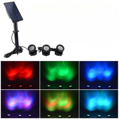 1-To-5 Outdoor Solar Underwater Lights-LED Solar Fairy Lights