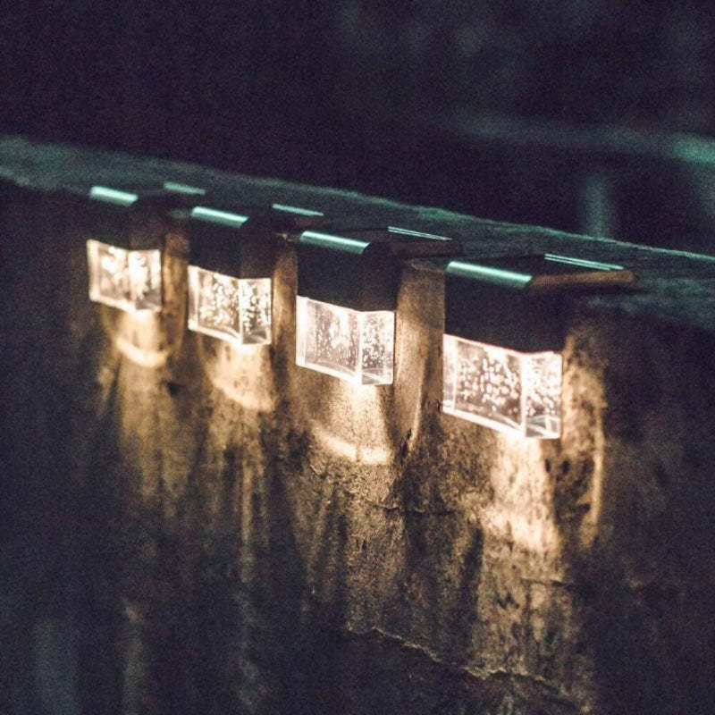 Solar Powered Outdoor Deck Light-LED Solar Fairy Lights