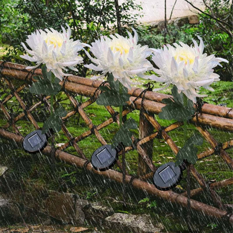 Outdoor Garden Flower Light-LED Solar Fairy Lights