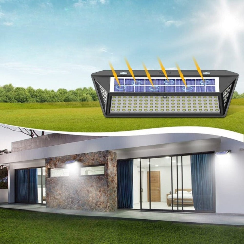 Ultra Bright LED Solar 3 Mode Outdoor Lamp-LED Solar Fairy Lights