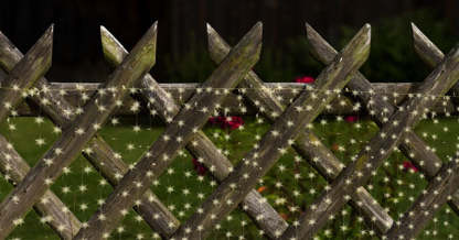 10Ft. 300-LED Warm White String Curtain Light Upgraded-LED Solar Fairy Lights
