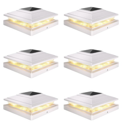 Waterproof Solar Post Cap Lights For Outdoor Fence