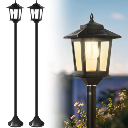 Waterproof Solar Lamp Post Lights For Outdoor Patio