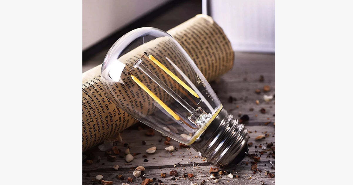 Waterproof Outdoor Vintage Lights-LED Solar Fairy Lights