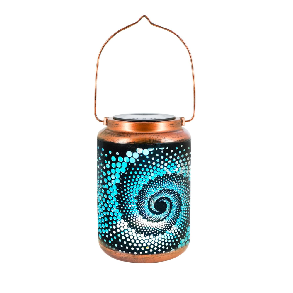 Dragonfly Metal Solar Garden Lantern