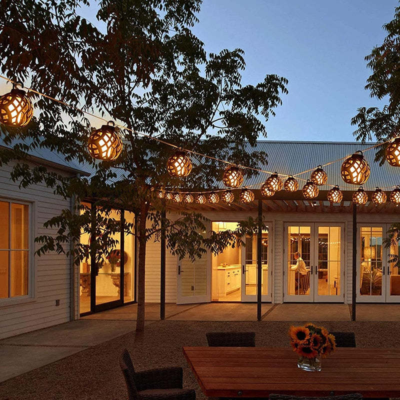 Solar Flame Ball Lamp LED-LED Solar Fairy Lights