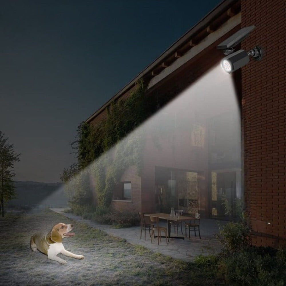 Analog Monitor Solar Rotatable Wall Lamp-LED Solar Fairy Lights