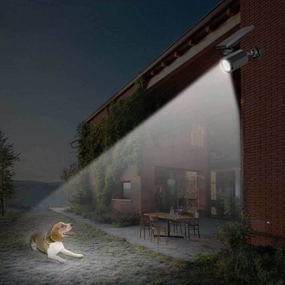 Analog Monitor Solar Rotatable Wall Lamp-LED Solar Fairy Lights