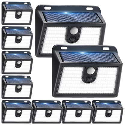 Solar Motion Sensor Outdoor Lights
