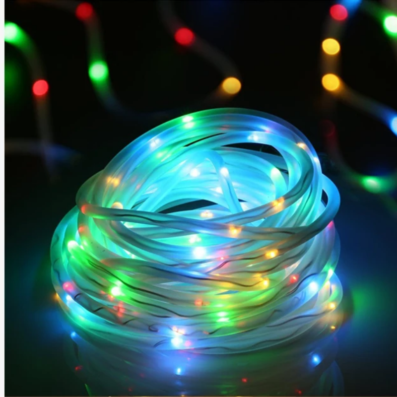 LED Solar Rope String Lights-LED Solar Fairy Lights