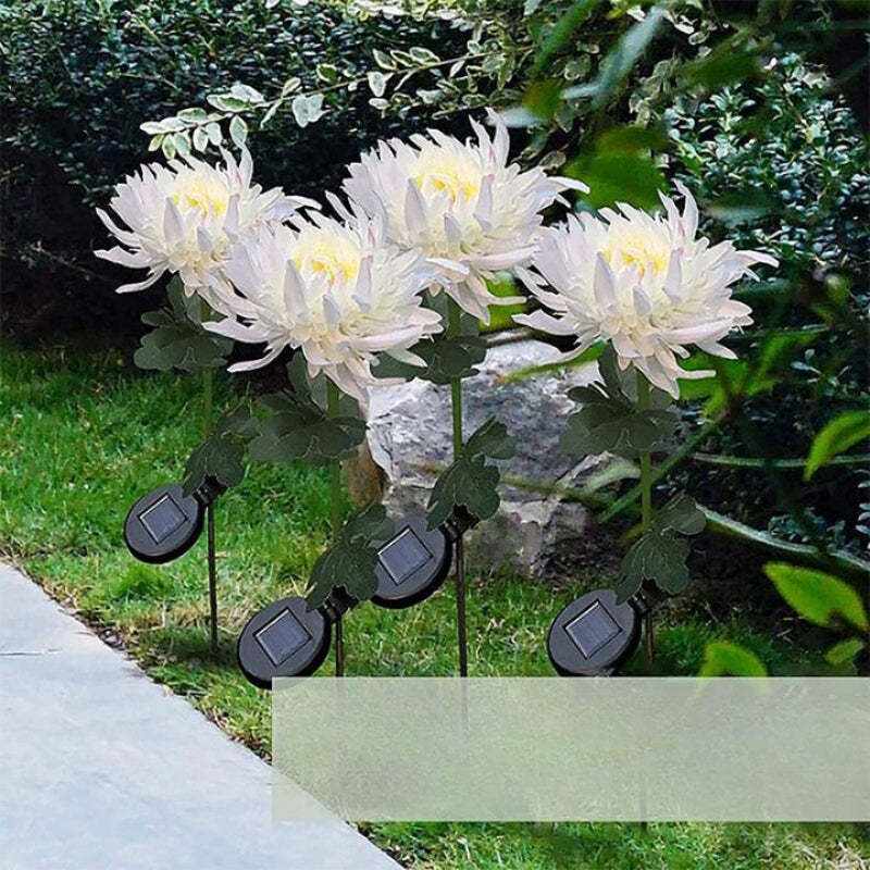 Outdoor Garden Flower Light-LED Solar Fairy Lights