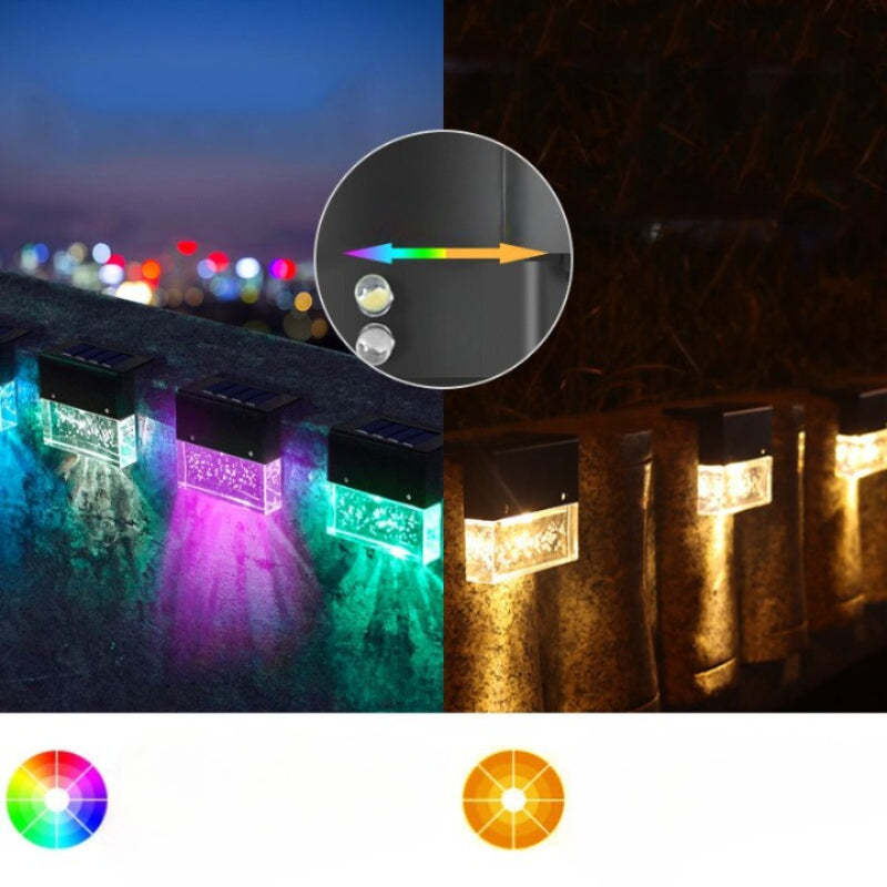 Solar Powered Outdoor Deck Light-LED Solar Fairy Lights