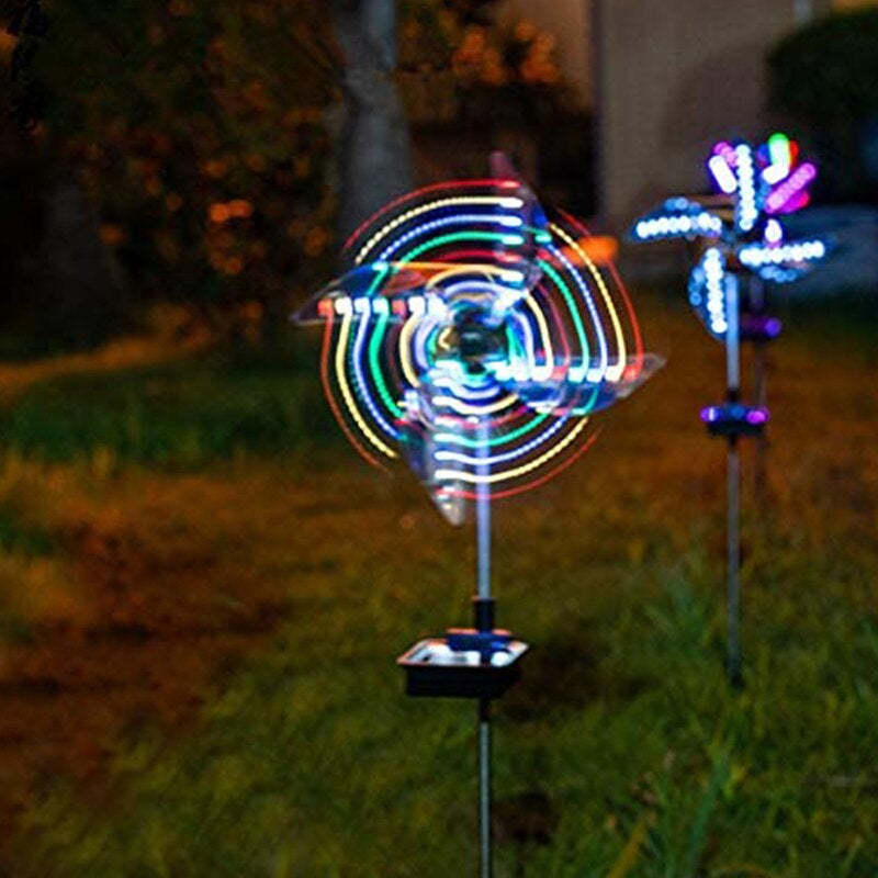Solar Windmill Garden Light-LED Solar Fairy Lights