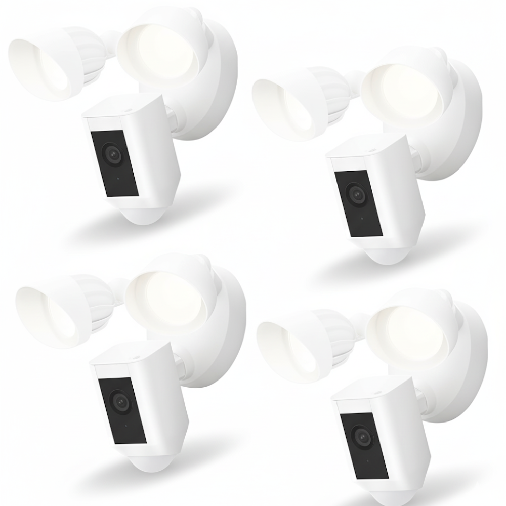 Floodlight Cam Wired Plus with Motion Detection And HD Monitoring