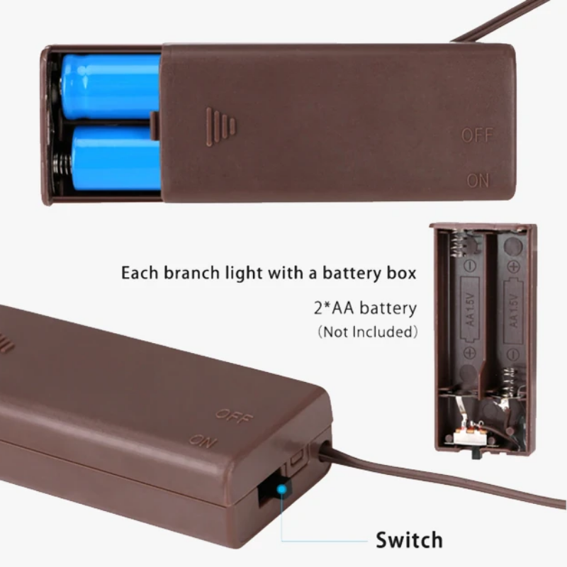 LED Willow Branch Lamp-LED Solar Fairy Lights