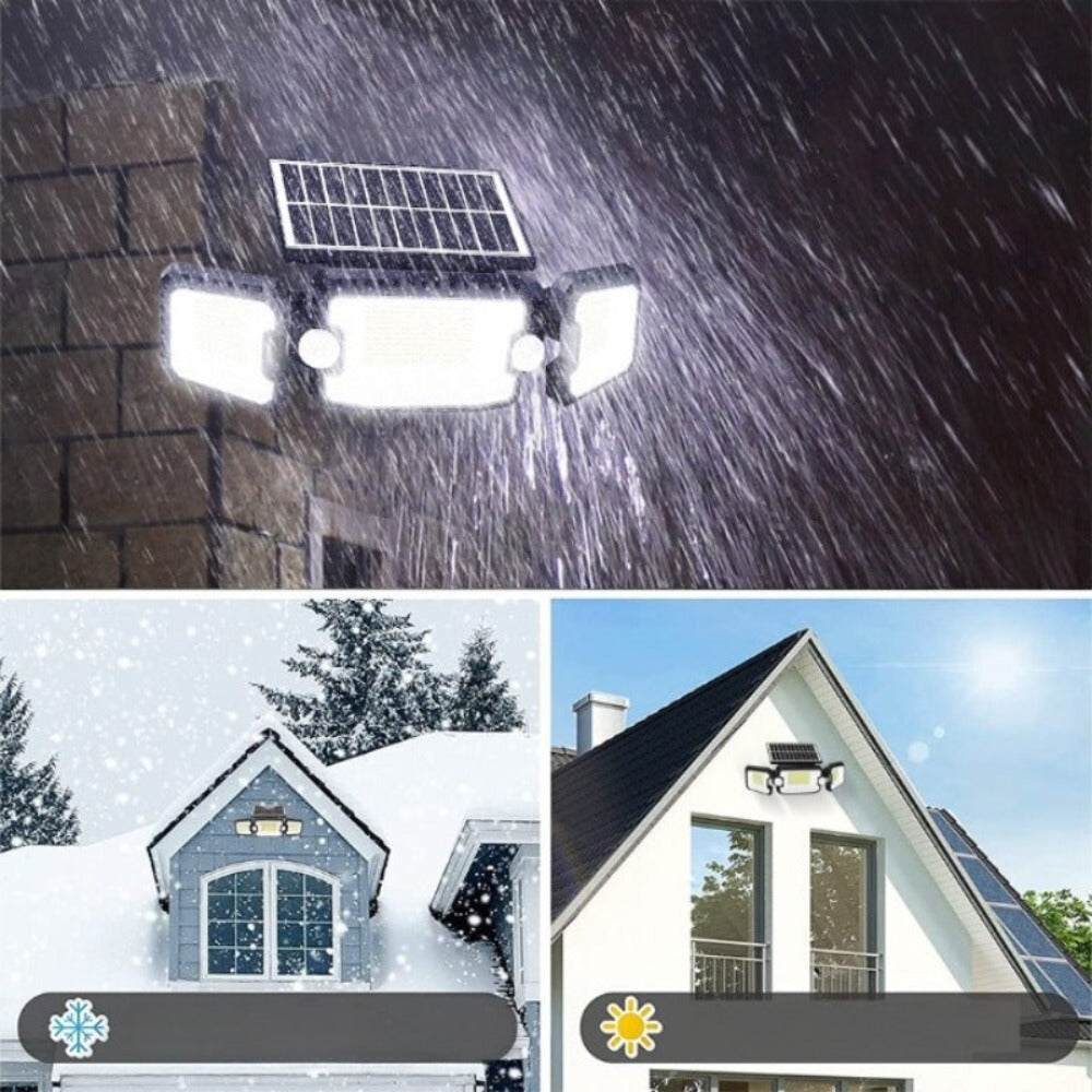 Dual Induction PIR Motion Sensor Solar Wall Lamp-LED Solar Fairy Lights